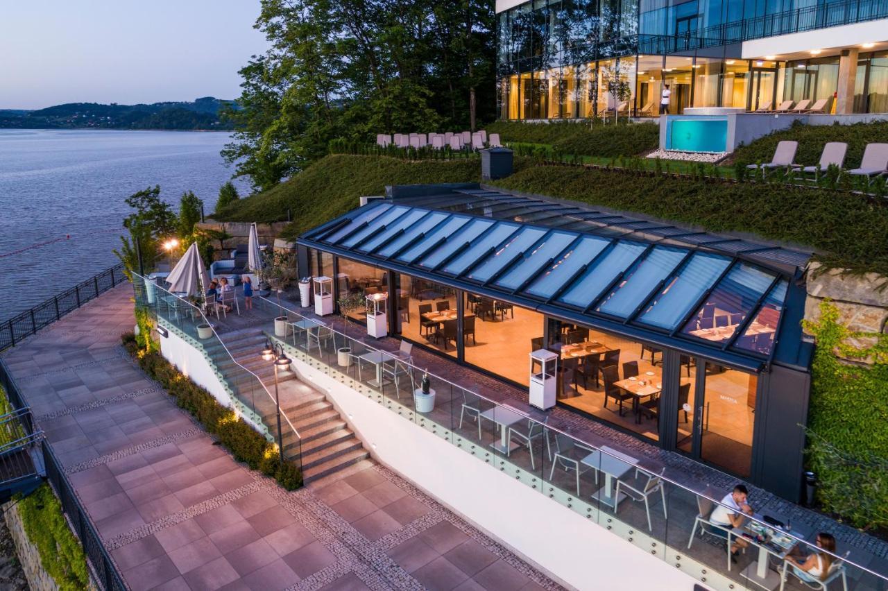 Heron Live Hotel Marina & Spa Gródek Nad Dunajcem Exterior foto