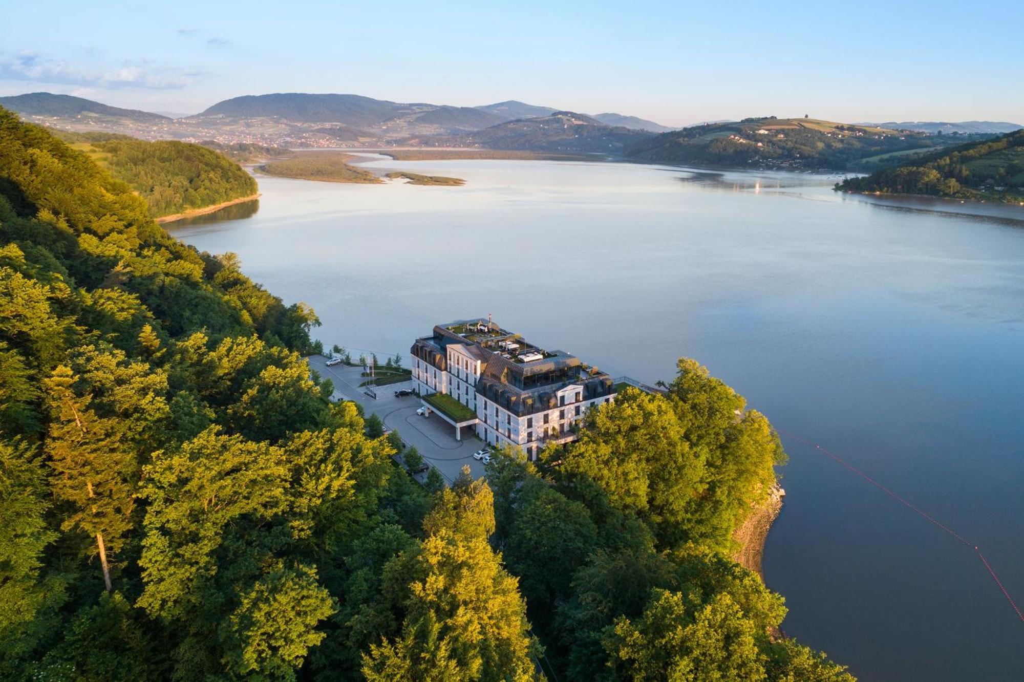 Heron Live Hotel Marina & Spa Gródek Nad Dunajcem Exterior foto