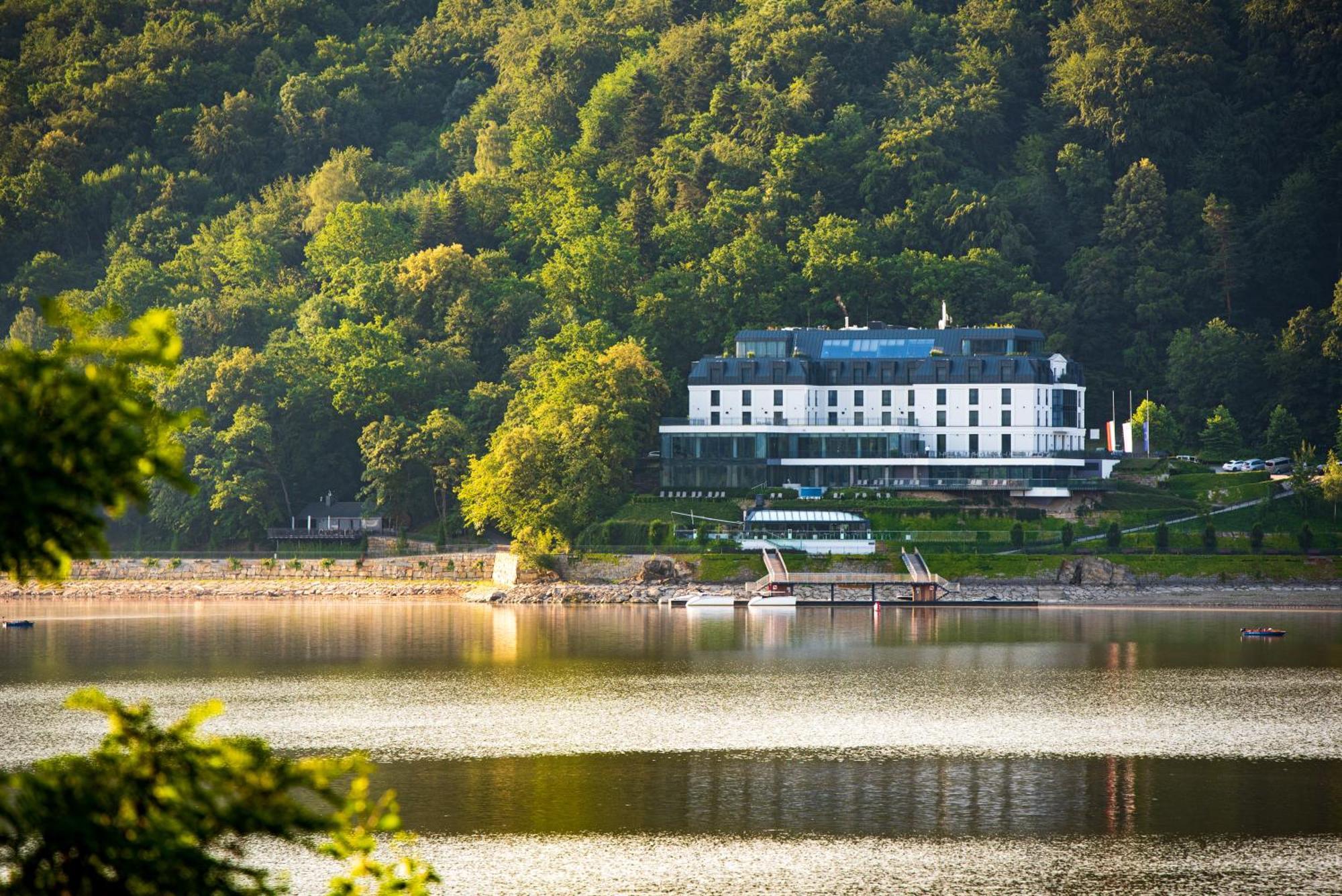 Heron Live Hotel Marina & Spa Gródek Nad Dunajcem Exterior foto